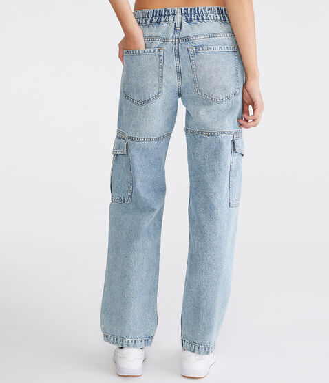 Low-Rise Cargo Jean