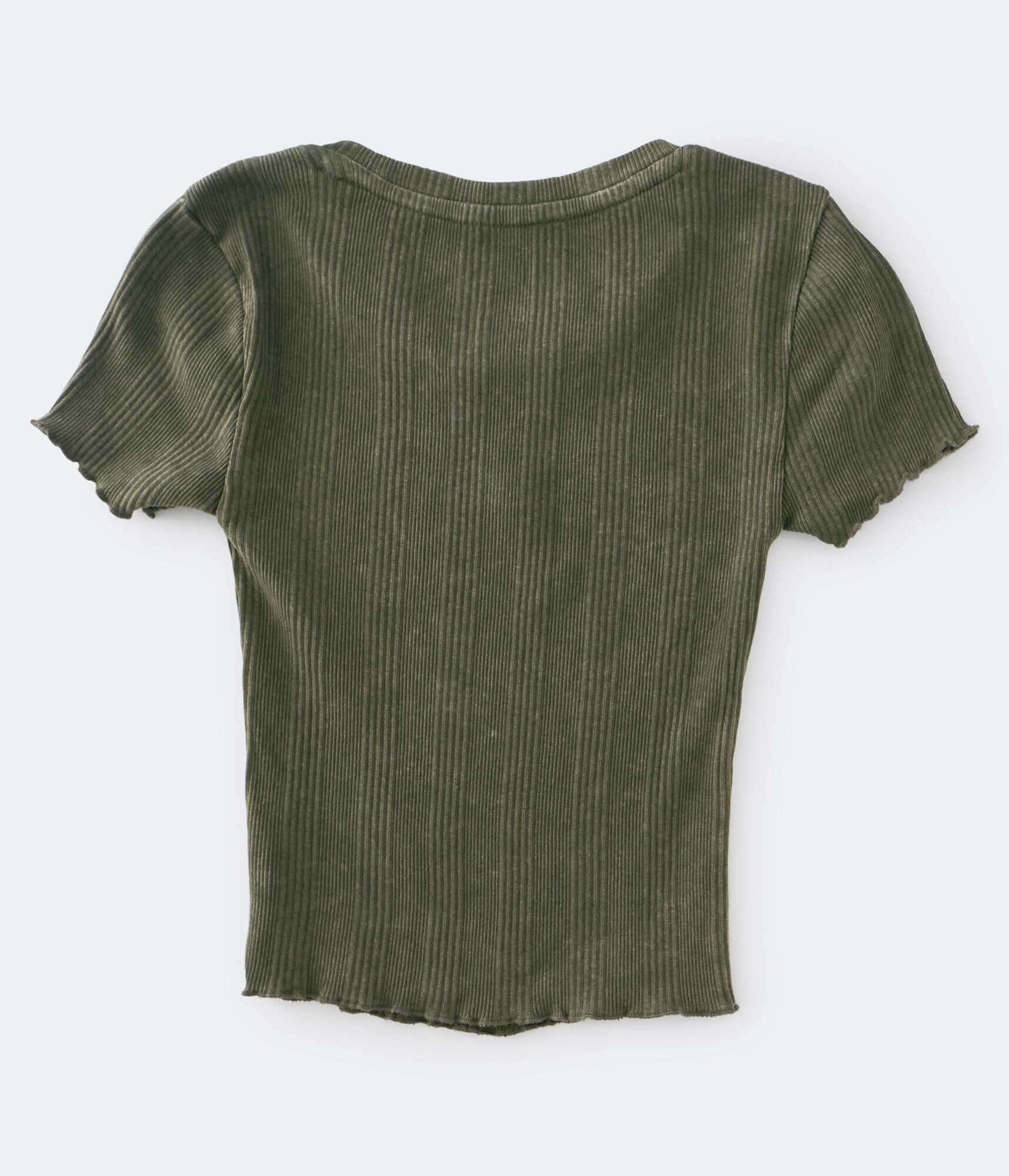 Multi-Rib Shrunken Tee