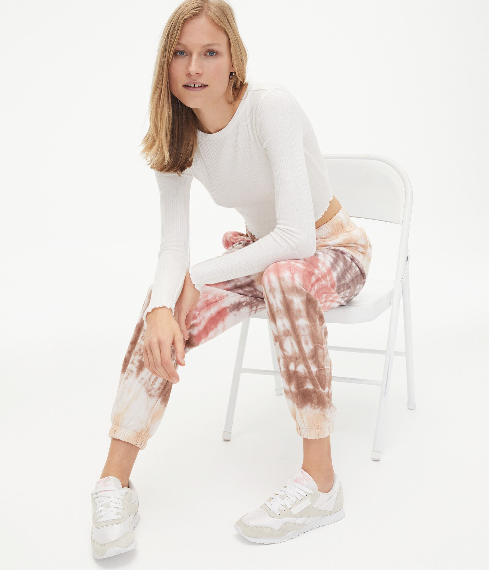 Long Sleeve Cozy Cropped Shrunken Tee