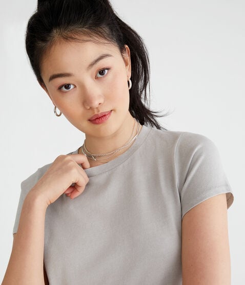 Washed Vintage Fit Crew Tee Washed Vintage Fit Crew Tee