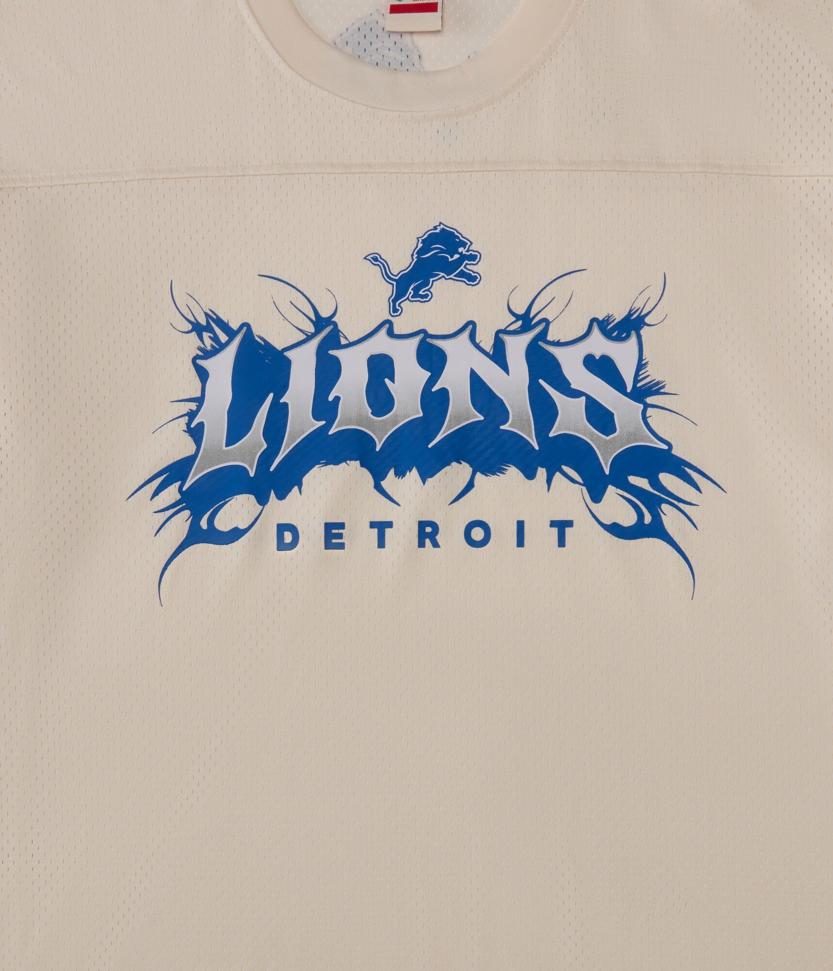 Detroit Lions Tattoo Mesh Top