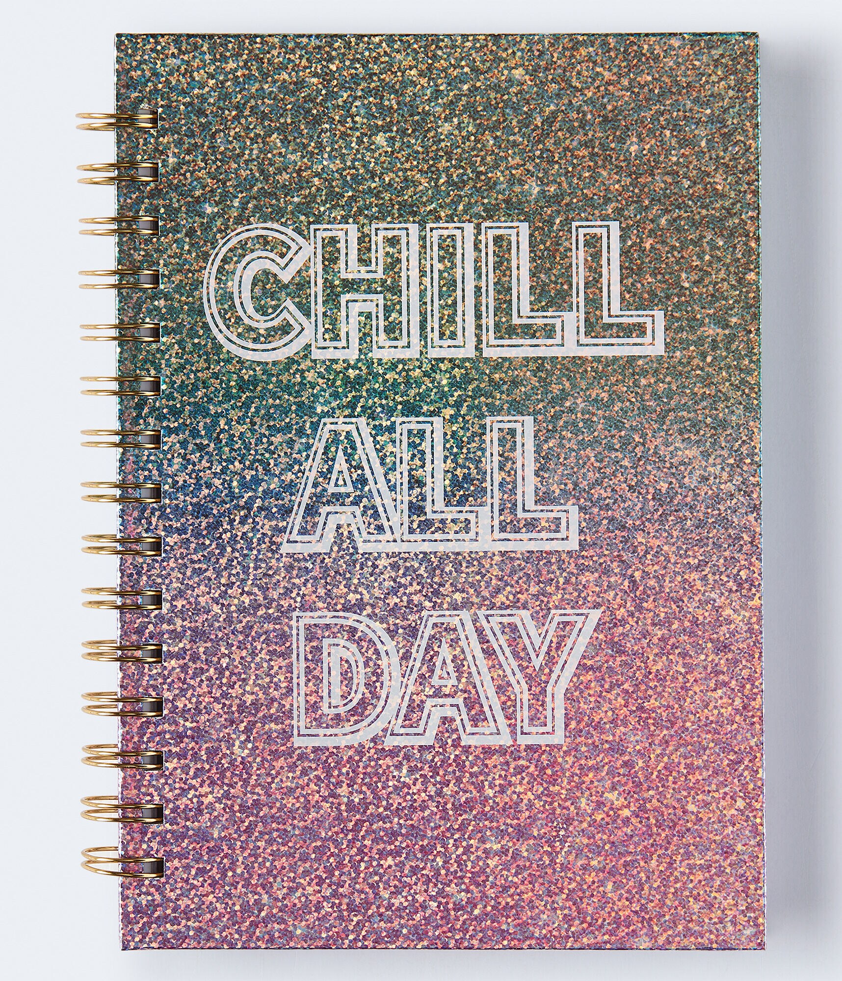 Chill All Day Spiral Notebook
