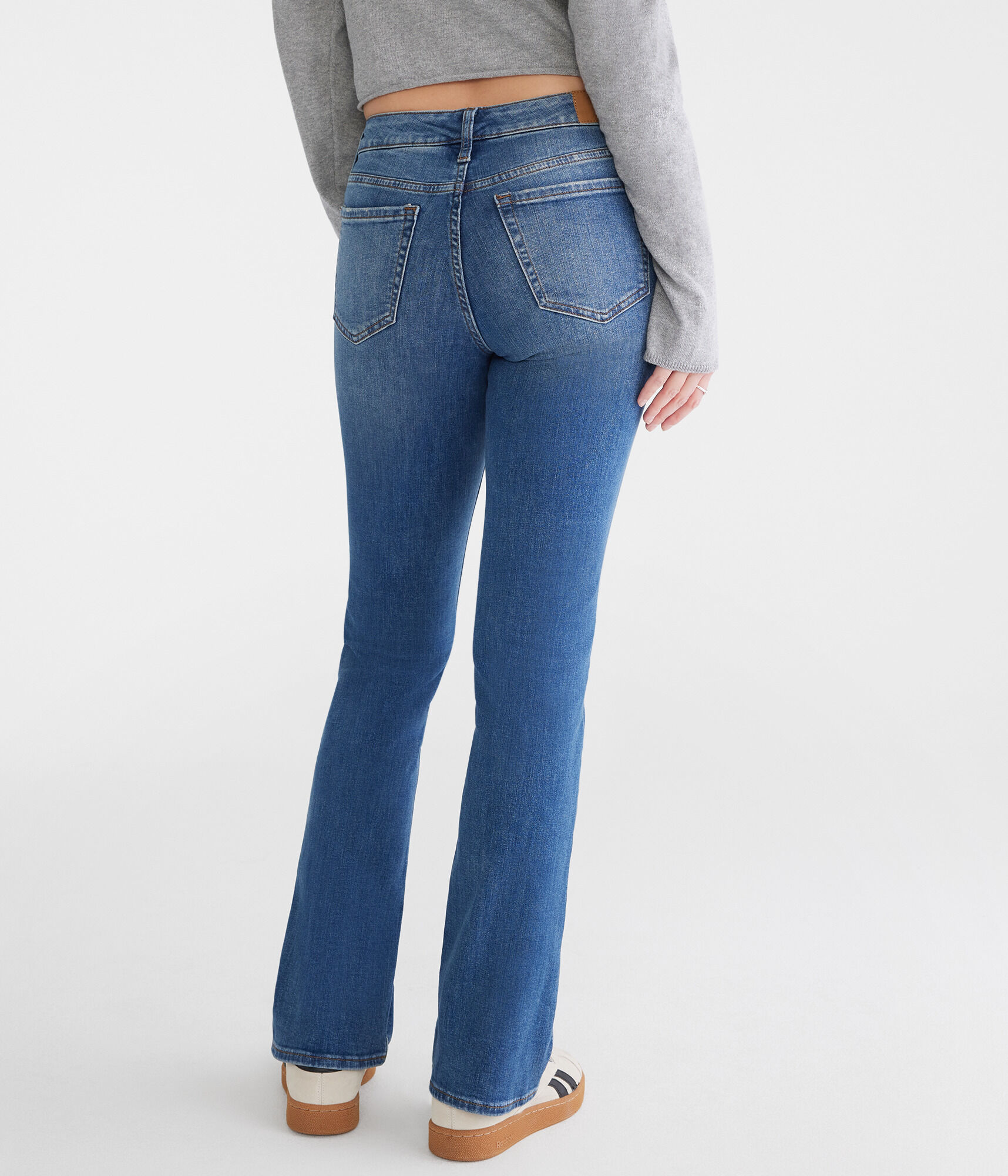 Mid-Rise Bootcut Jean