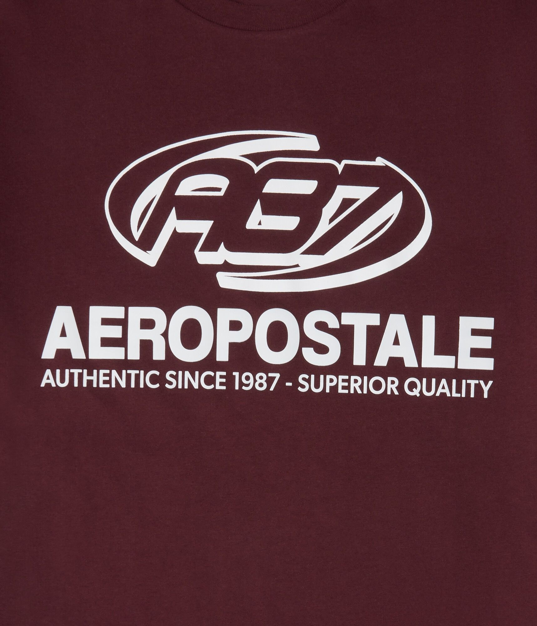 Aeropostale Oval Logo Graphic Tee