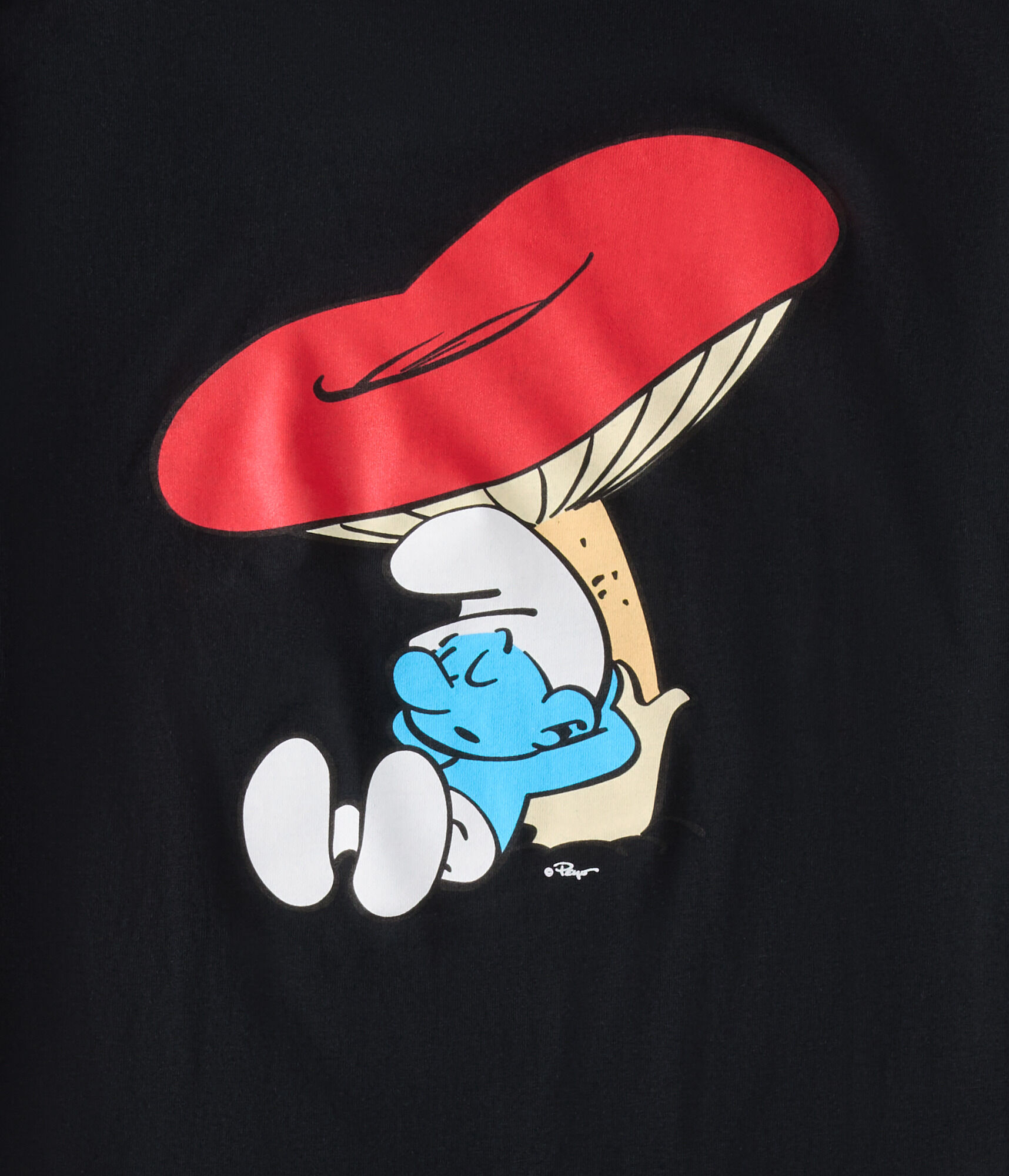 Sleeping Smurf Relaxed Graphic Tee