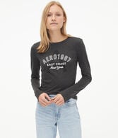 Long Sleeve Aero 1987 East Coast Graphic Tee