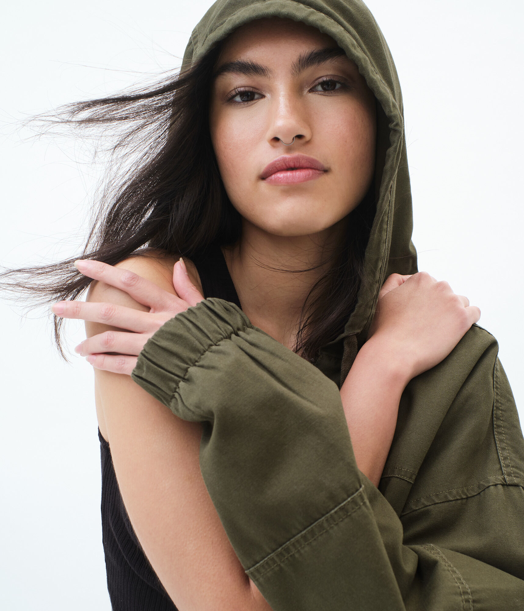 Canvas Hooded Jacket