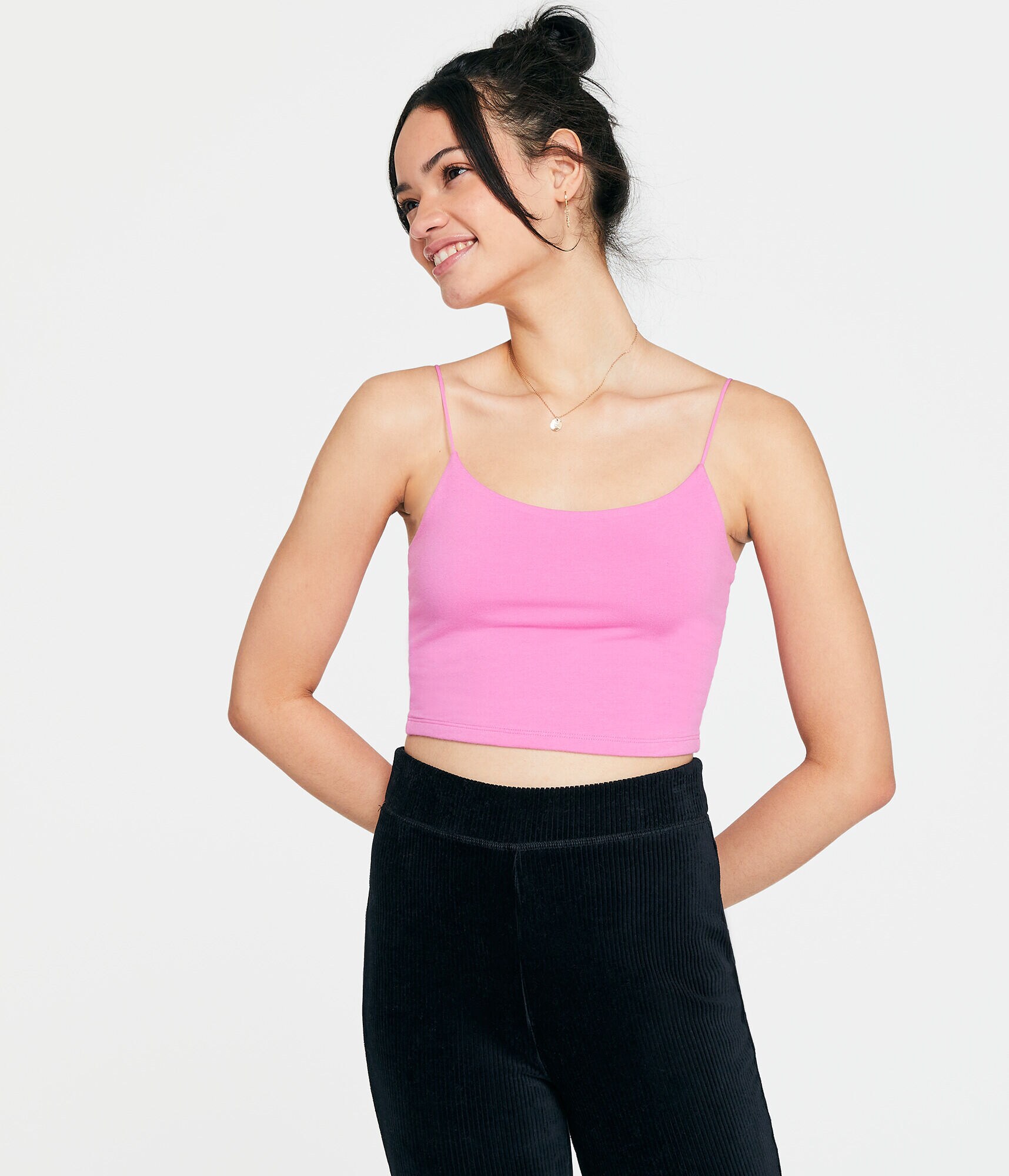 Seriously Soft Cropped Bungee Cami