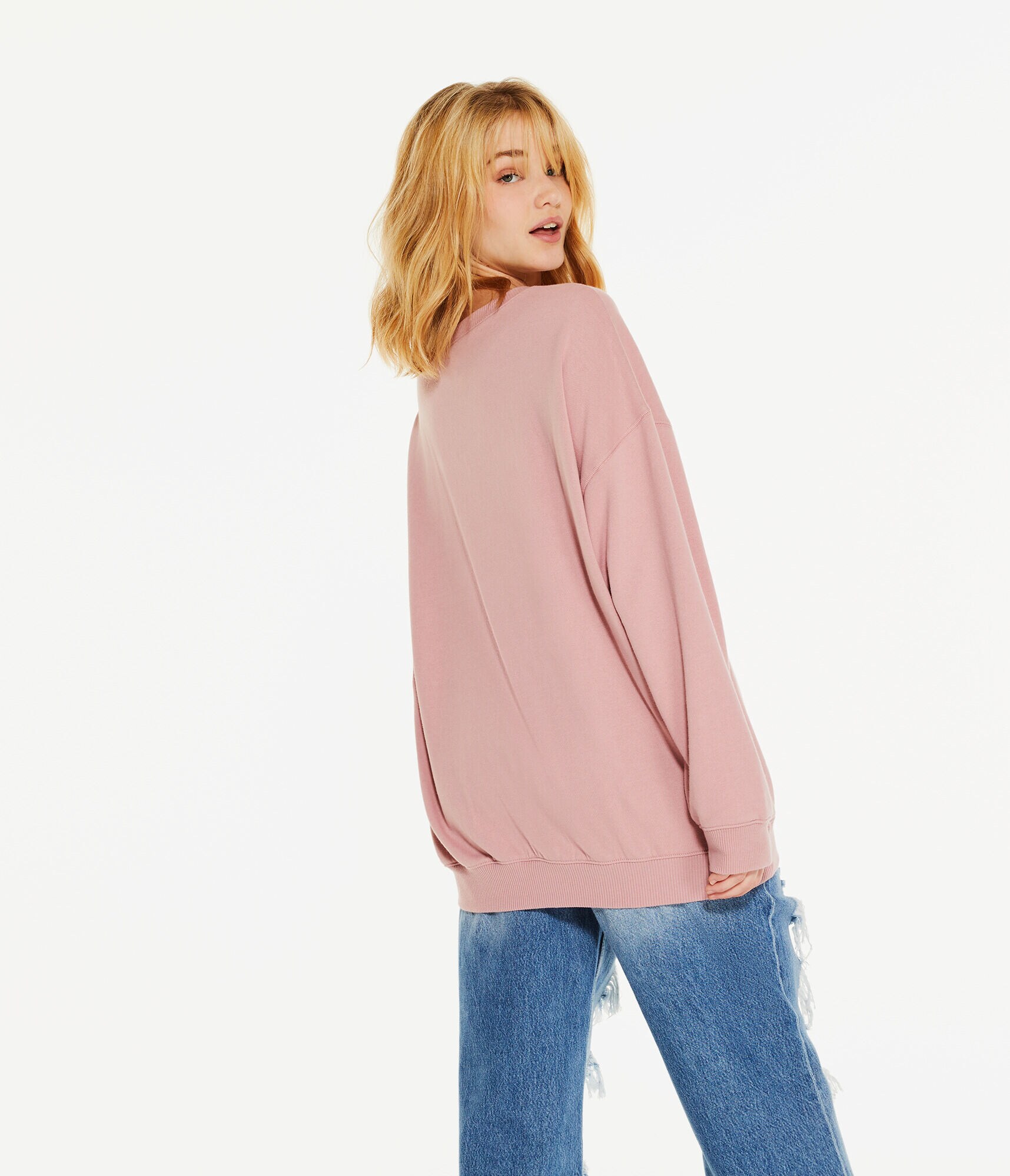 Oversized Crew Sweatshirt