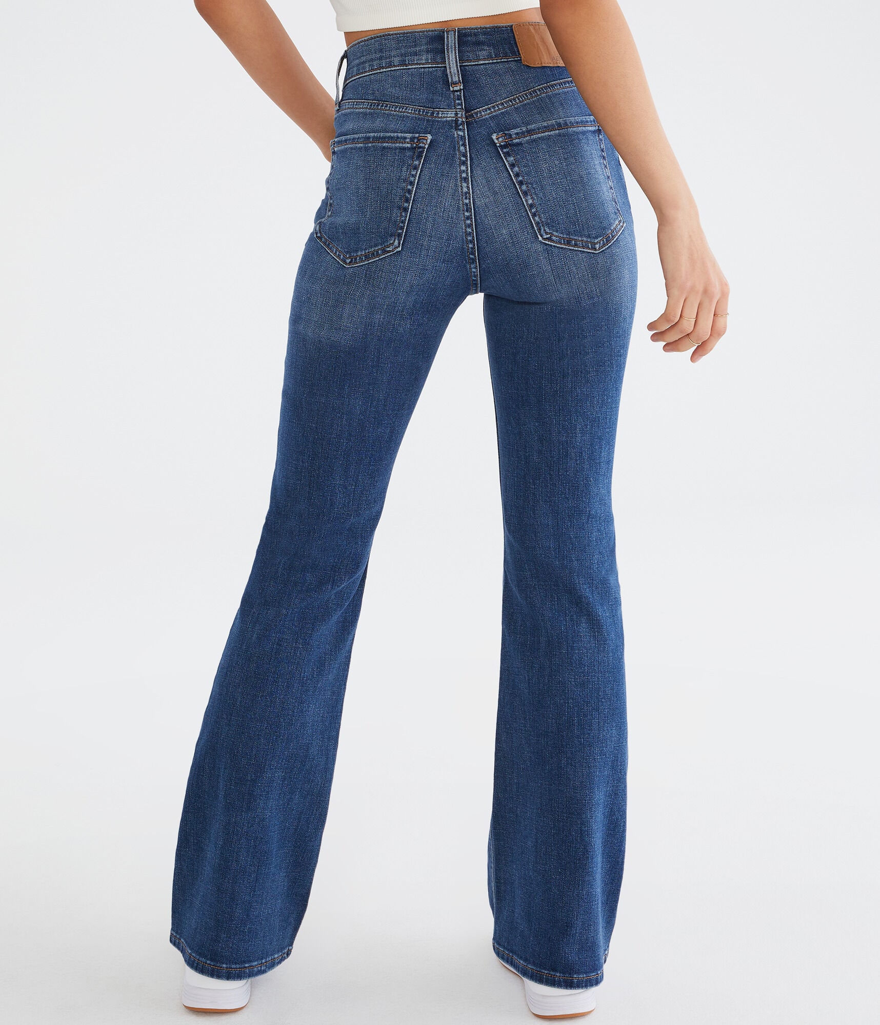 【関税＆送料込み】ChloAC Flared Leg Denim Clothing Amazon.com: TNXZ Jeans for Women Stretch Ripped High Waisted