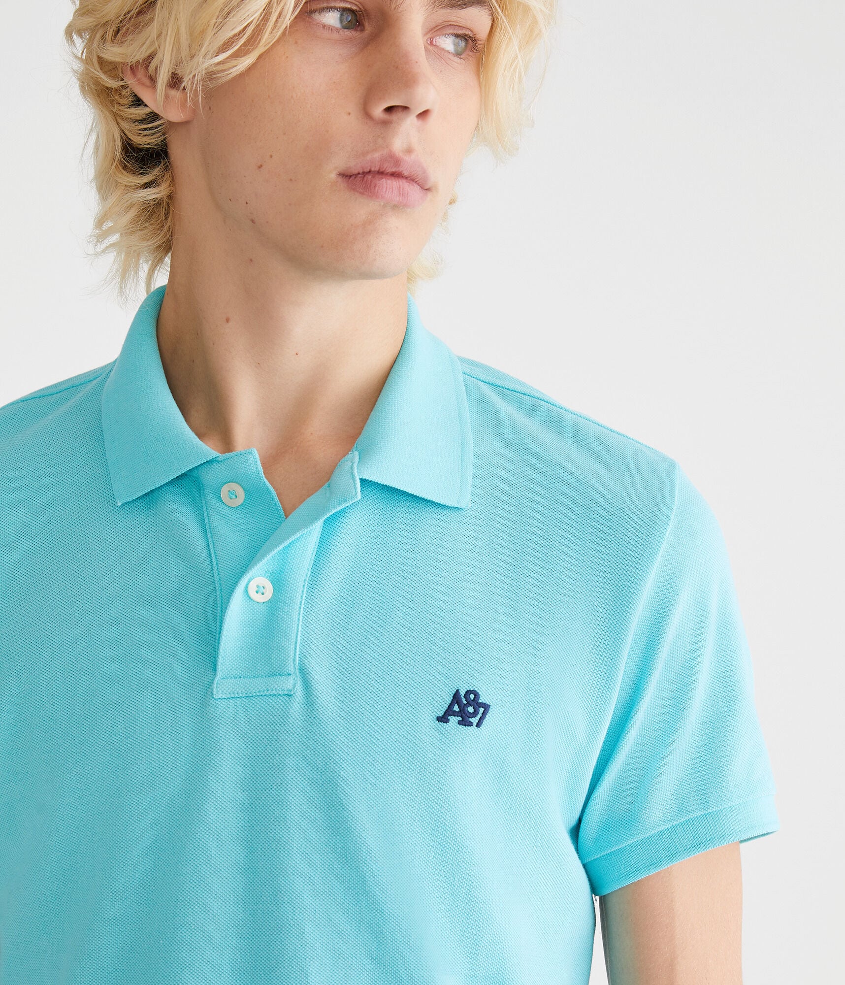 Eco A87 Logo Piqué Polo