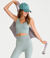 Seriously Soft Seamless Cropped Scoop-Neck Tank