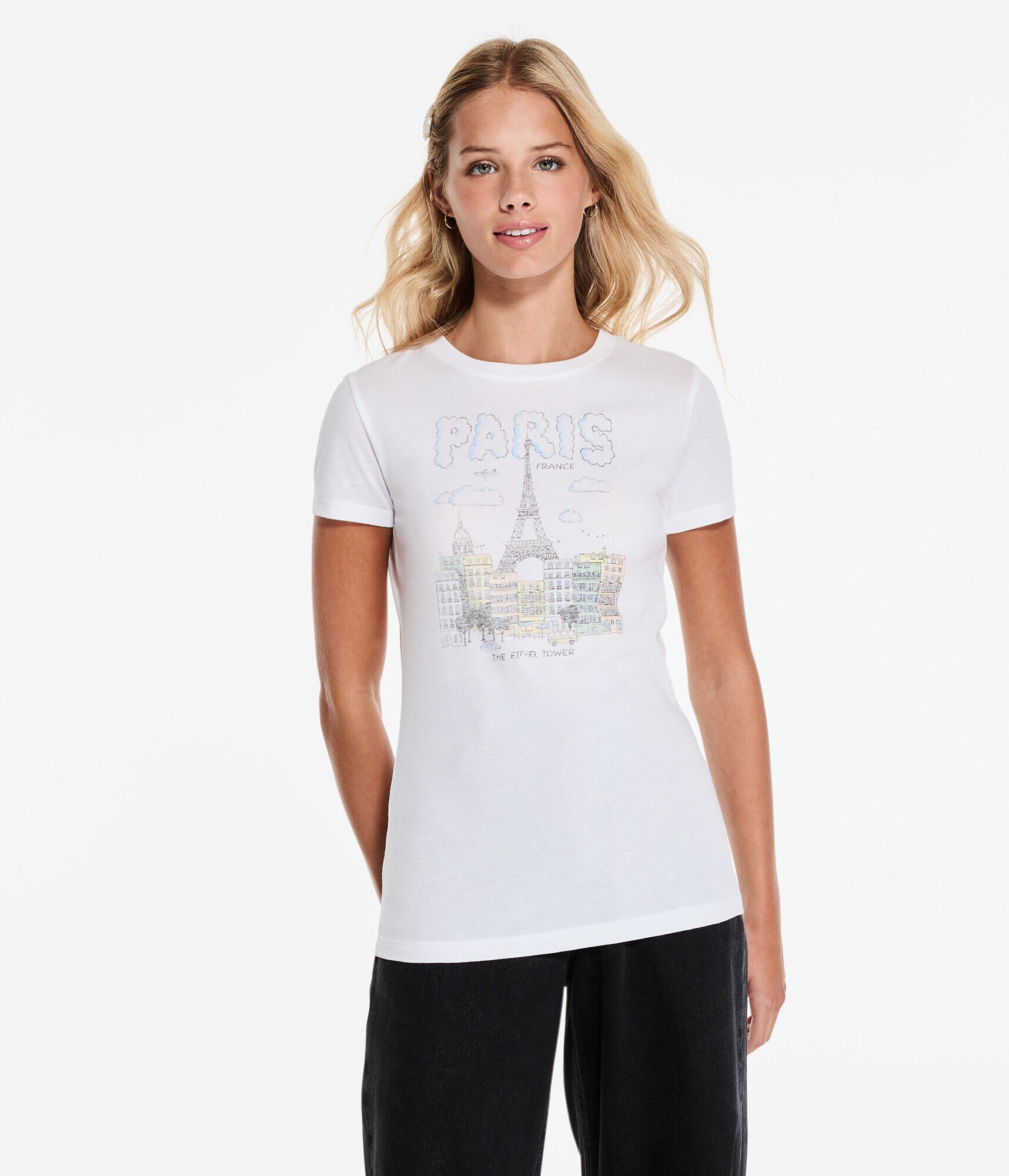 Paris Eiffel Tower Graphic Tee