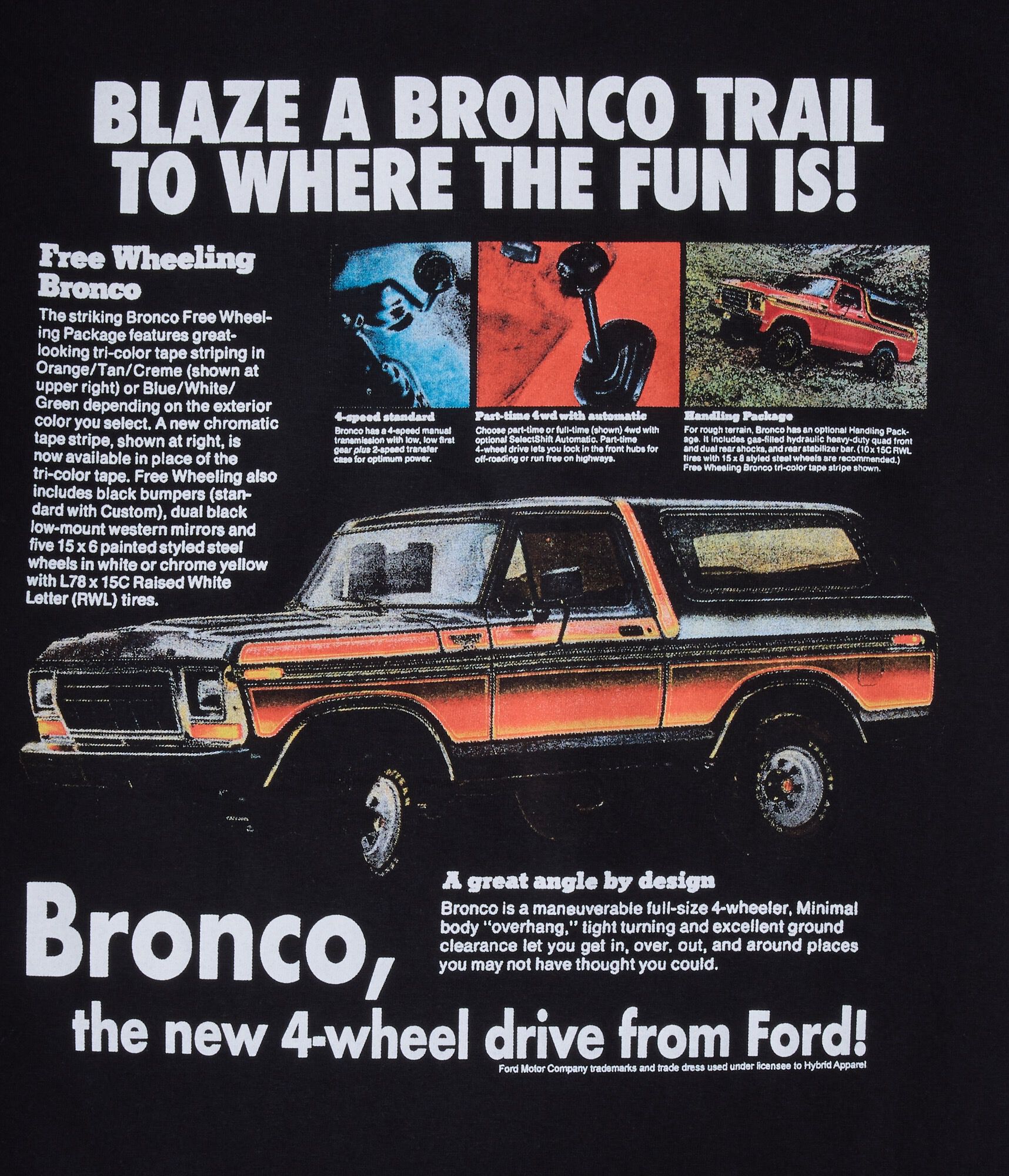 Ford Bronco Relaxed Graphic Tee