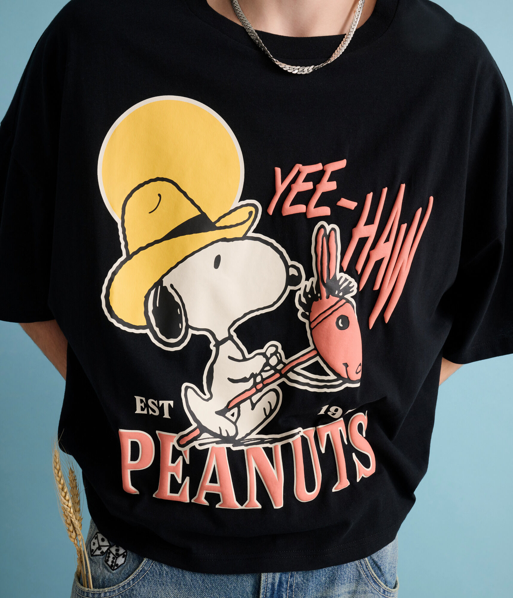 Peanuts® | Aéropostale Western Snoopy Yee-Haw Boxy Graphic Tee