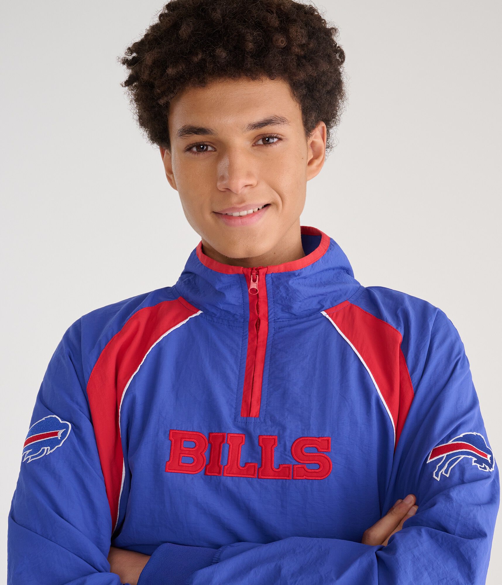 Buffalo Bills Quarter-Zip Track Jacket