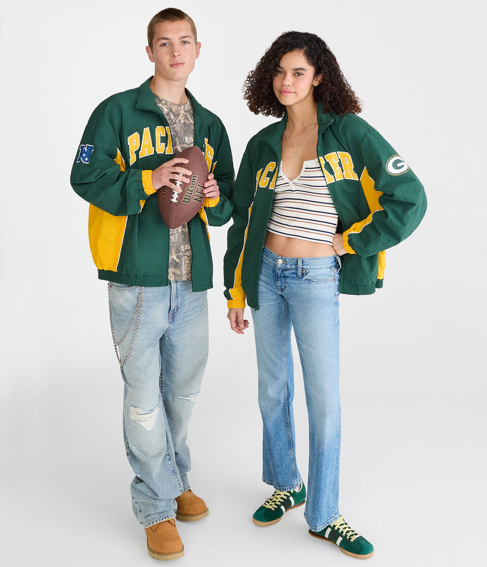Green Bay Packers Full-Zip Track Jacket