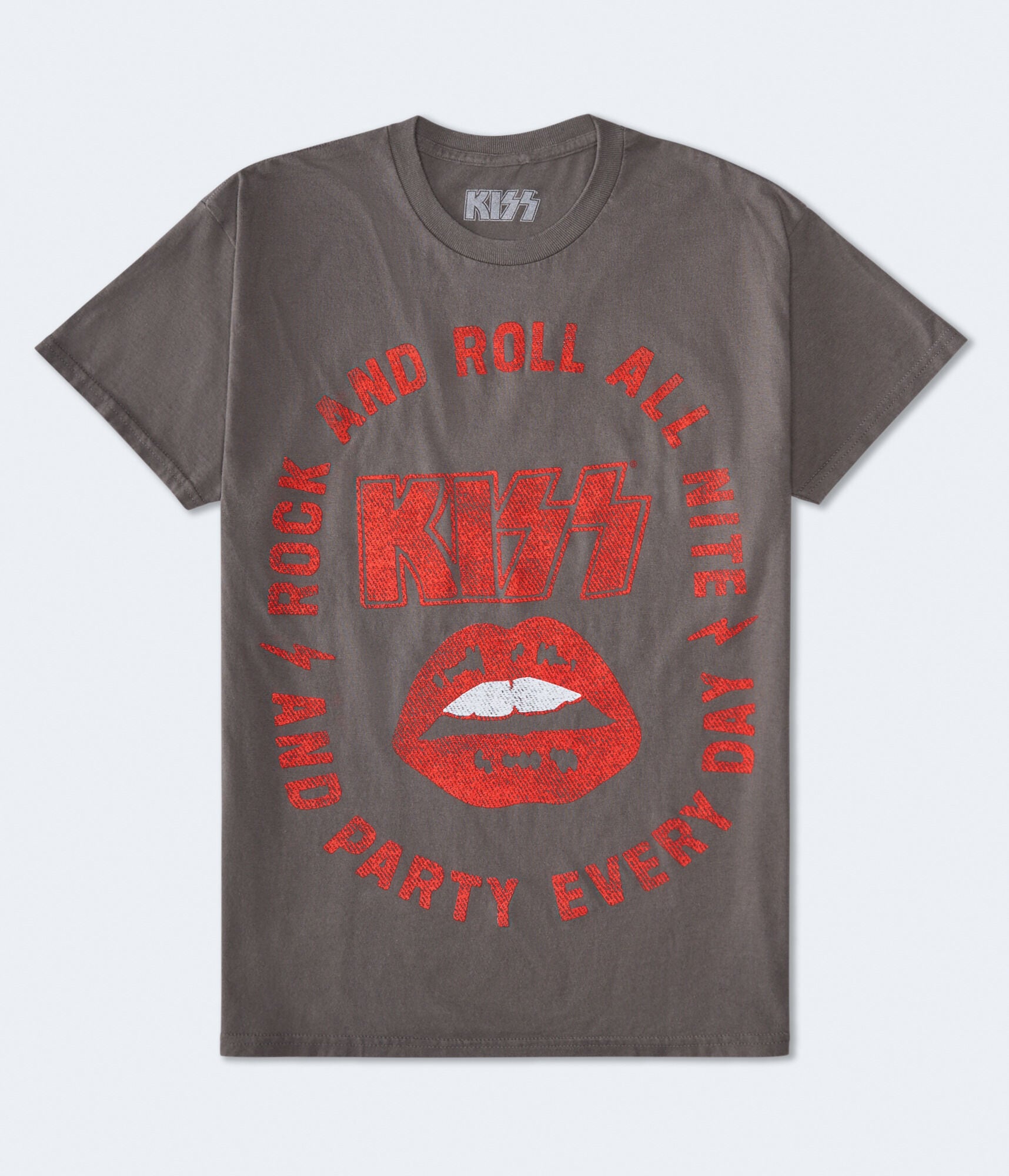 Kiss Lips Oversized Graphic Tee