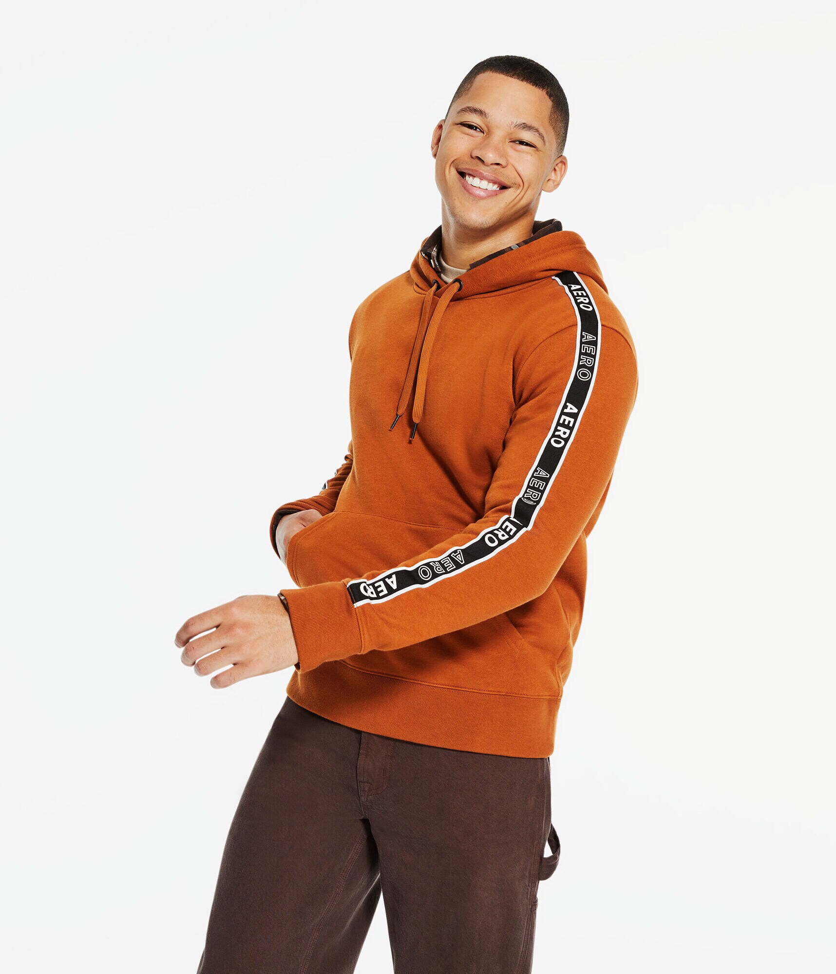 Heritage Logo Tape Pullover Hoodie