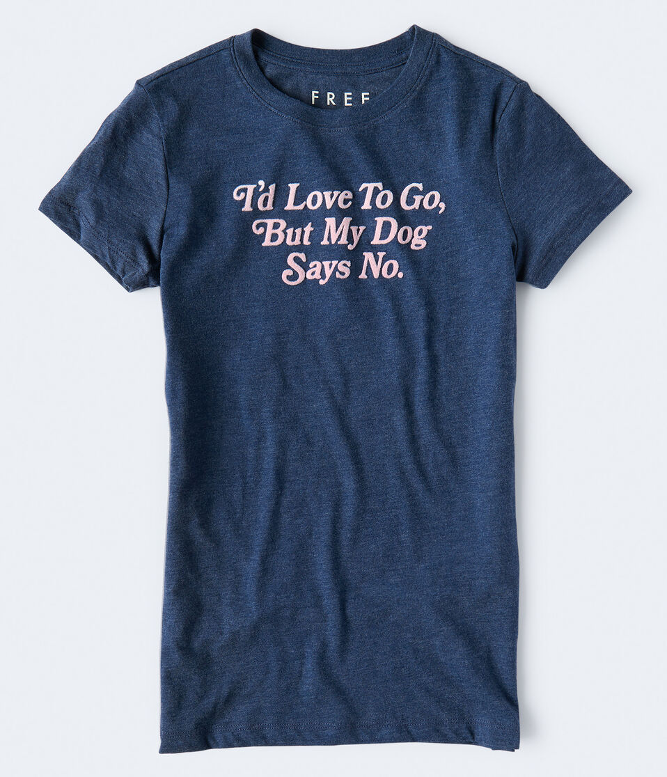 Free State My Dog Says No Graphic Tee