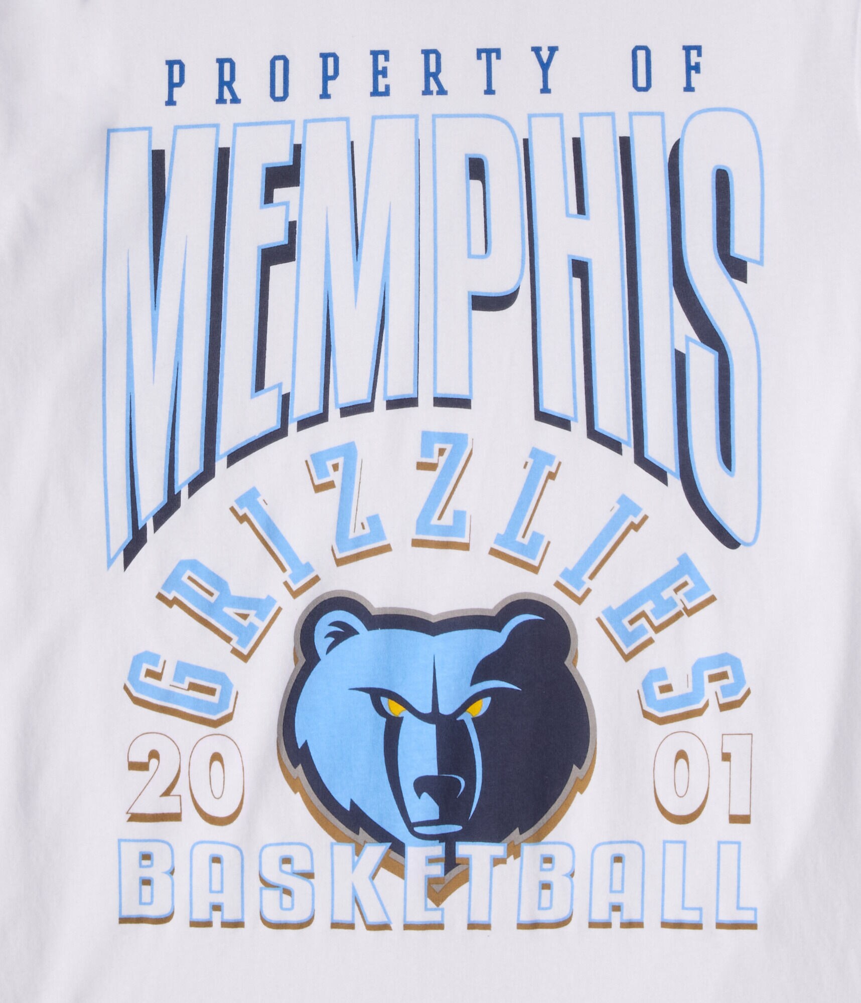 Property Of Memphis Grizzlies Relaxed Graphic Tee