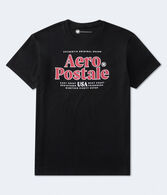 Aeropostale USA Logo Graphic Tee
