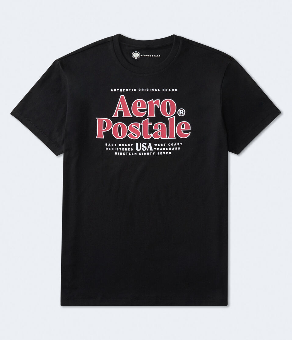 Aeropostale USA Logo Graphic Tee