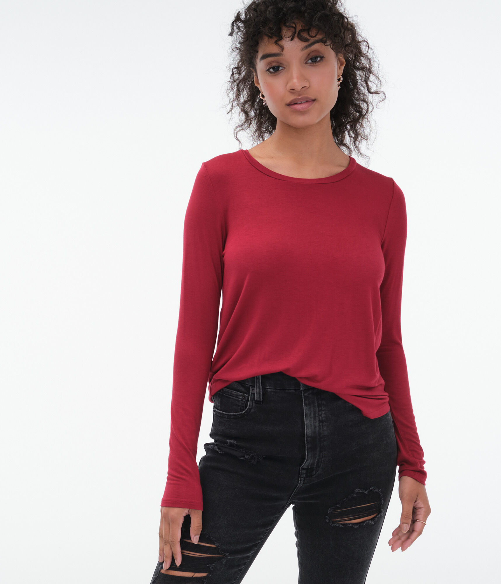 Long Sleeve Seriously Soft Crew Tee