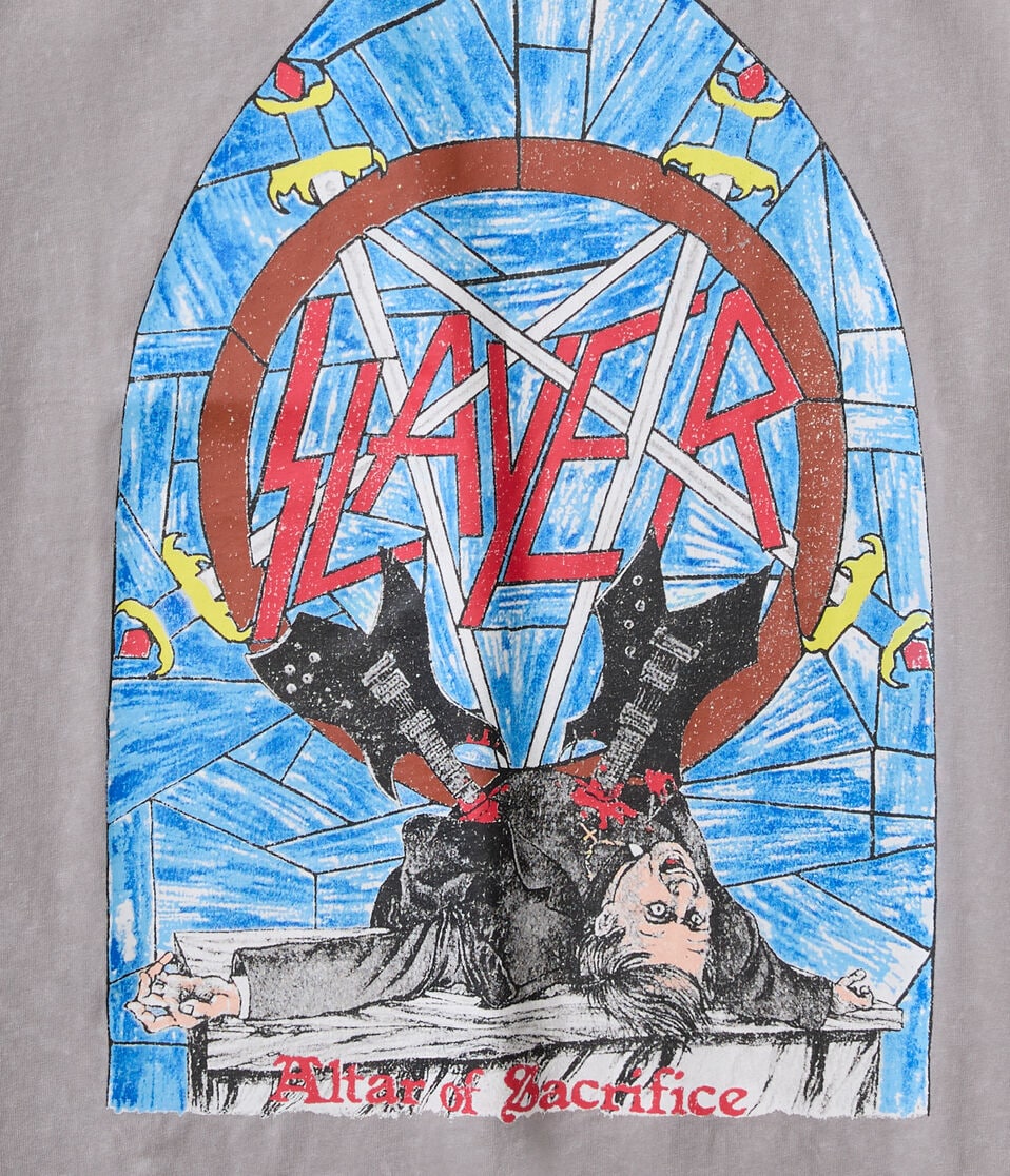 Slayer Altar Of Sacrifice Relaxed Graphic Tee
