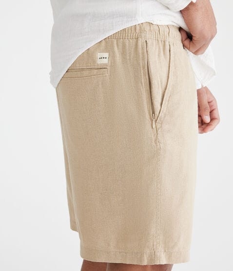 Solid Linen Shorts 7" Solid Linen Shorts 7"