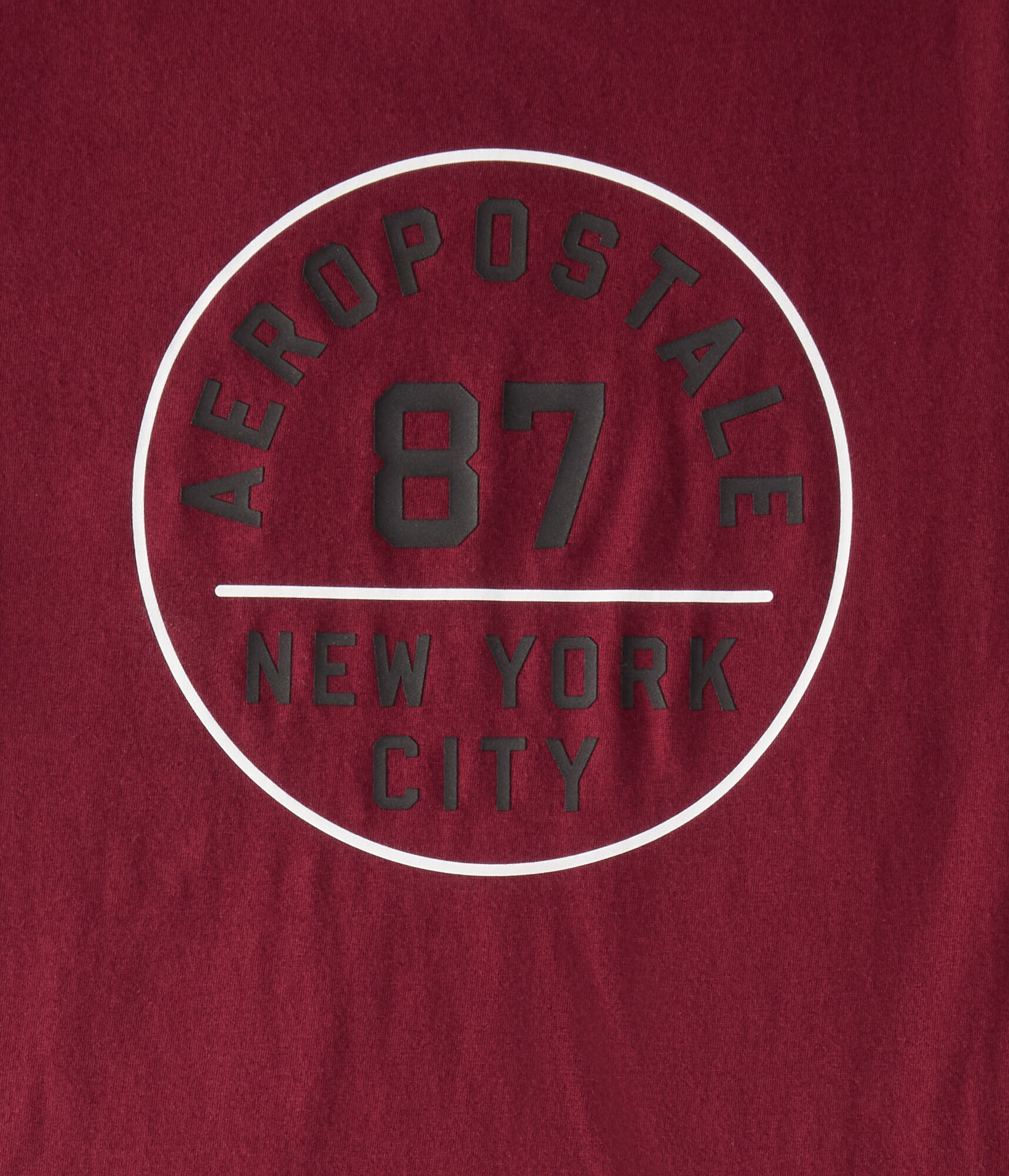Aeropostale 87 Circle Graphic Tee