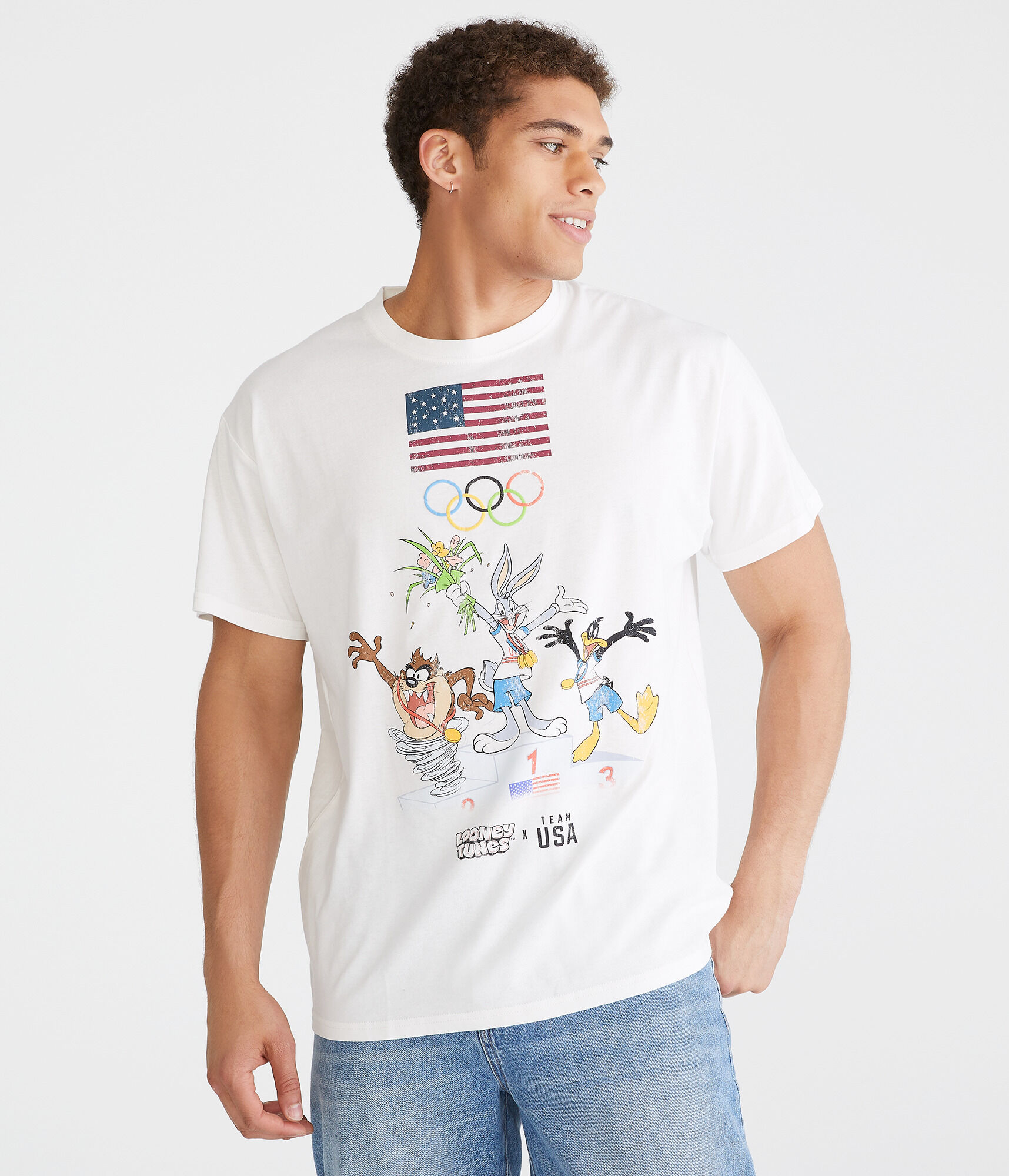 Looney Tunes x Team USA Medal Winners Relaxed Graphic Tee
