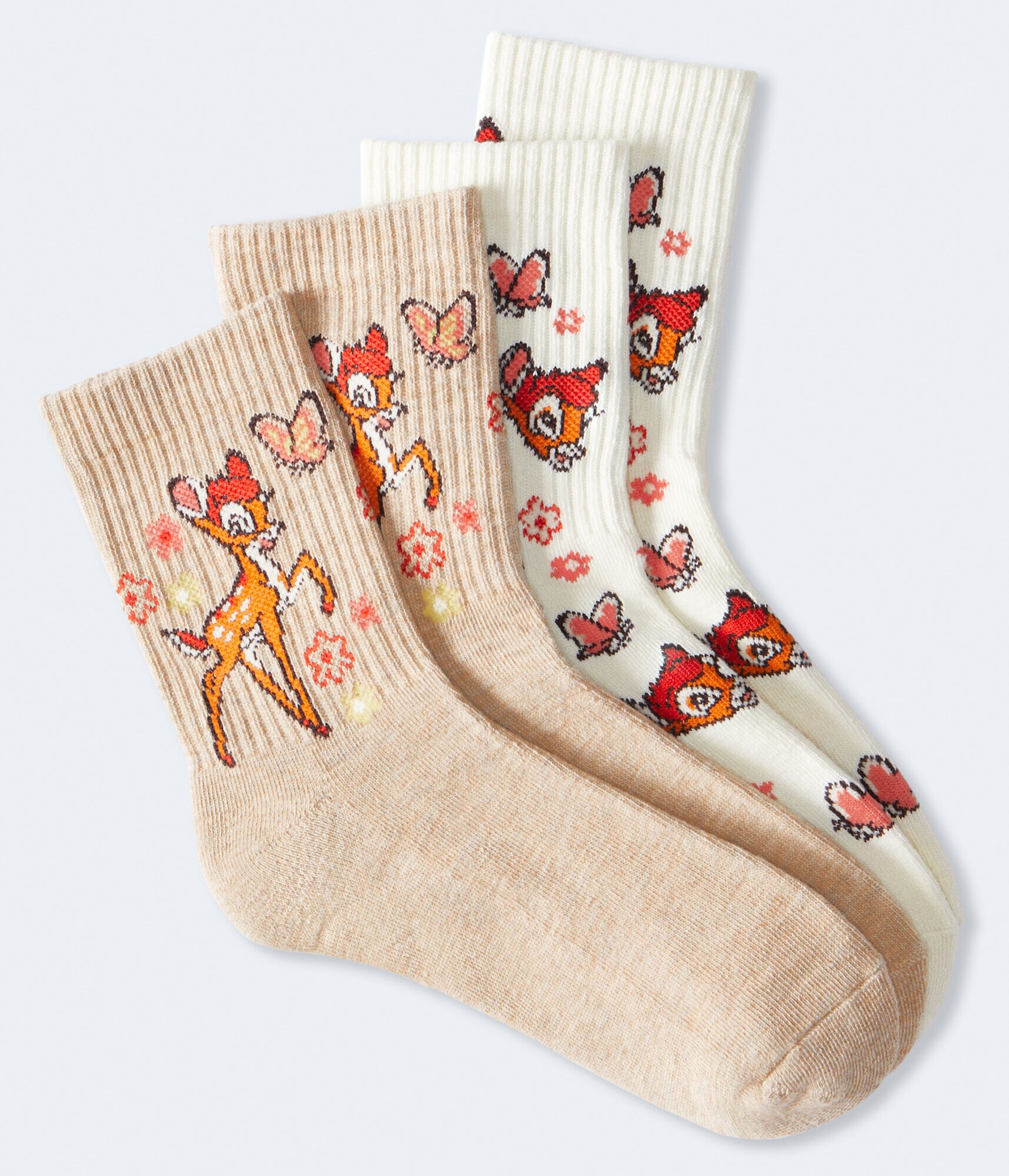 Bambi Crew Sock 2-Pack