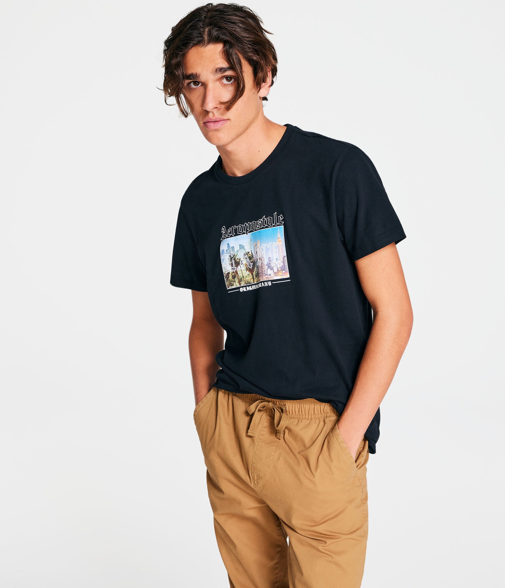 Aeropostale LA NY Graphic Tee