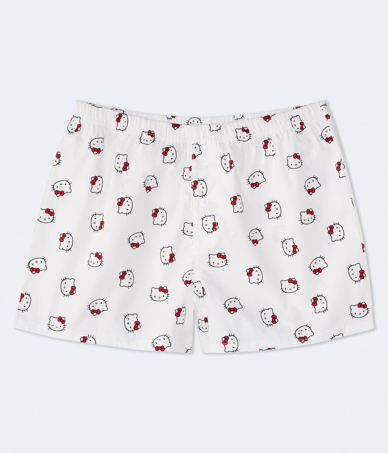 Hello Kitty | Aero Kitty Faces 3" Woven Boxers