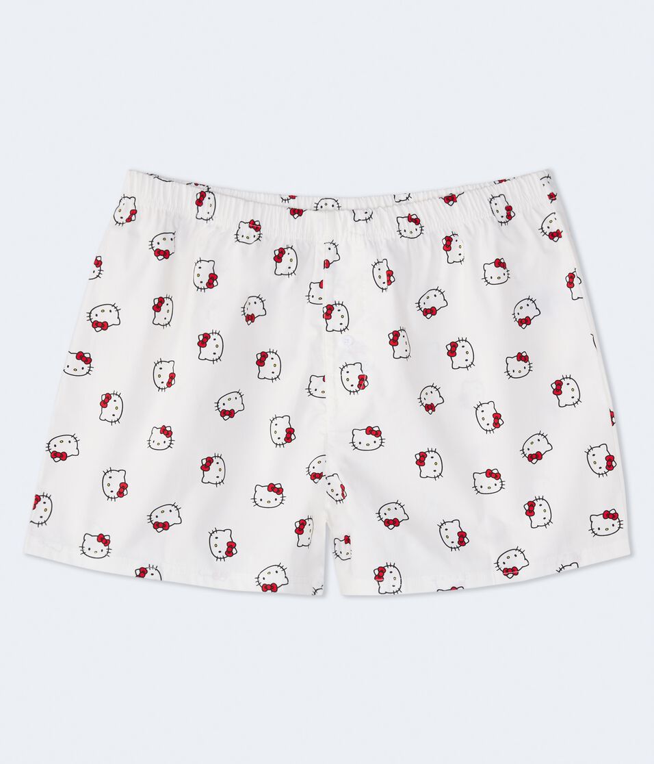 Hello Kitty | Aero Kitty Faces 3" Woven Boxers