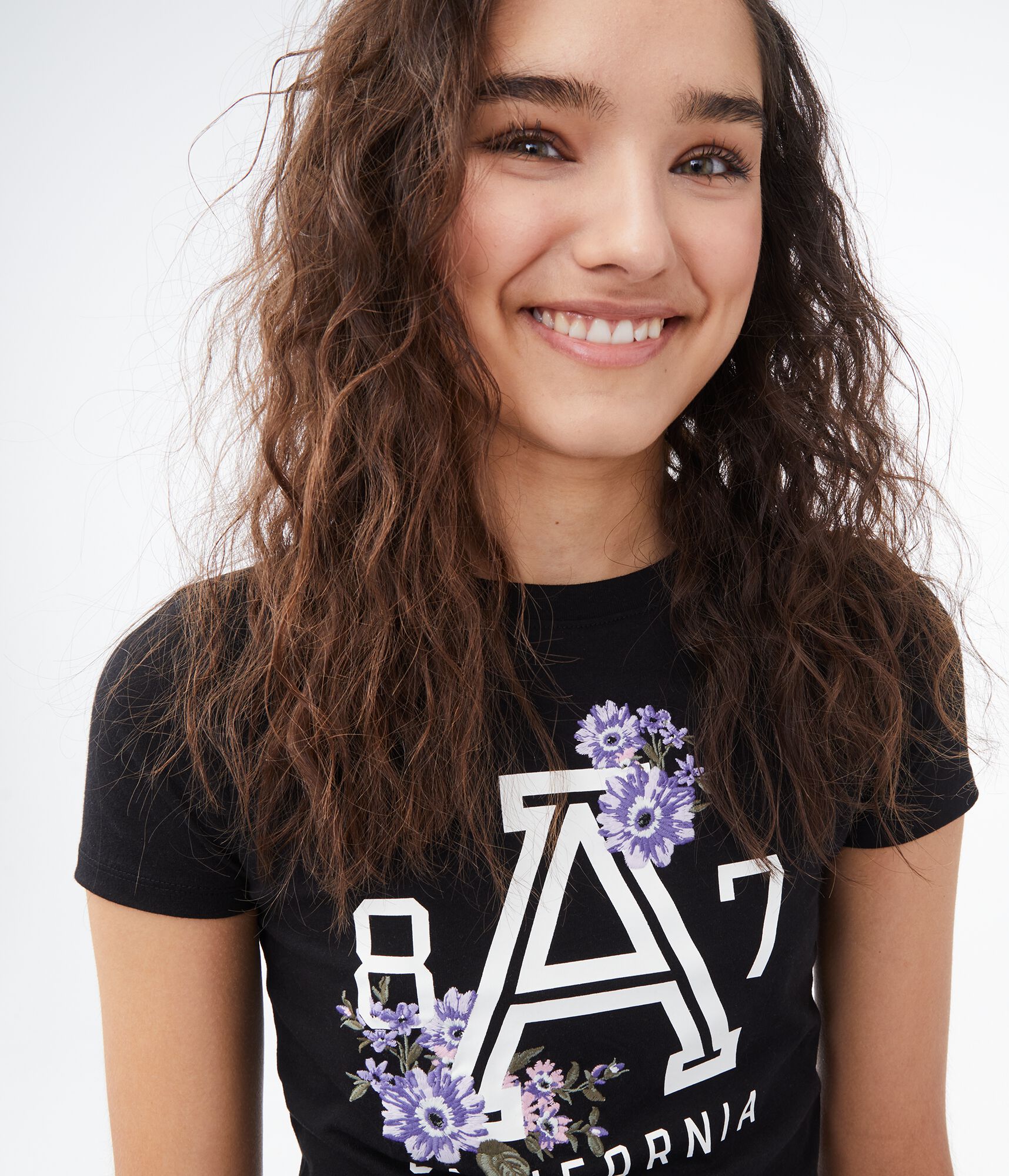 California Floral A87 Graphic Tee