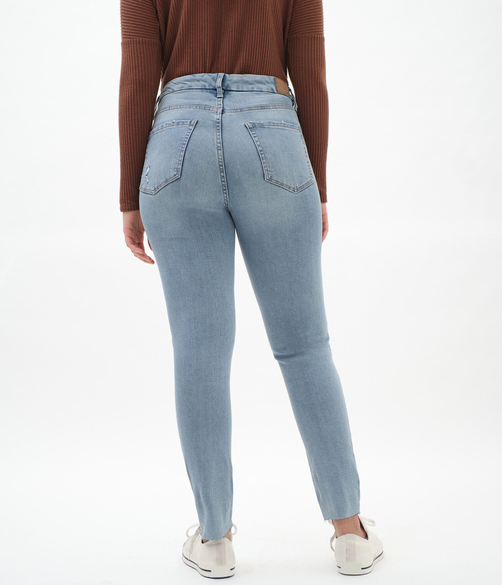 Premium Seriously Stretchy Super High-Rise Curvy Ankle Jegging