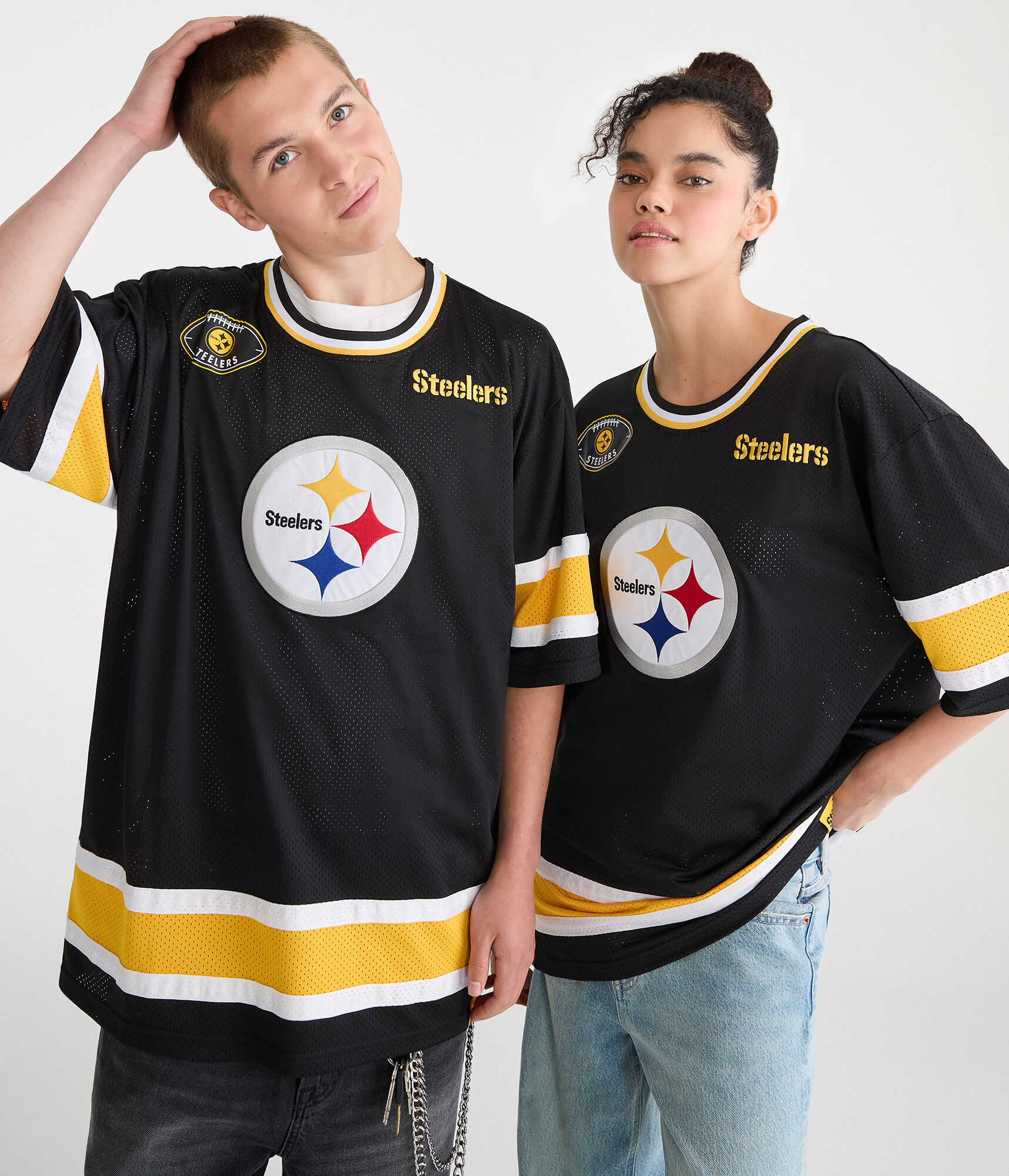 Pittsburgh Steelers Football Mesh Top