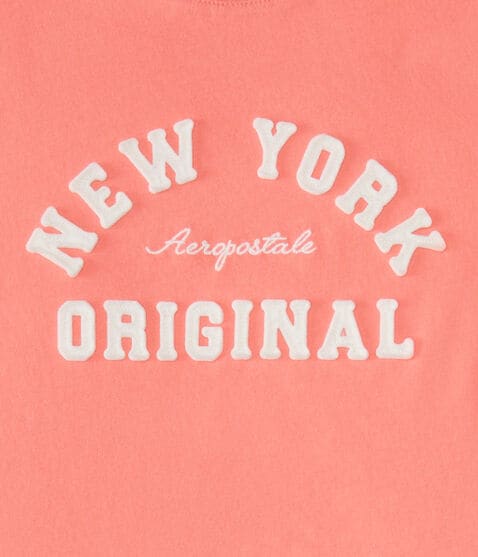 Aeropostale New York Arch Appliqué Graphic Tee Aeropostale New York Arch Appliqué Graphic Tee