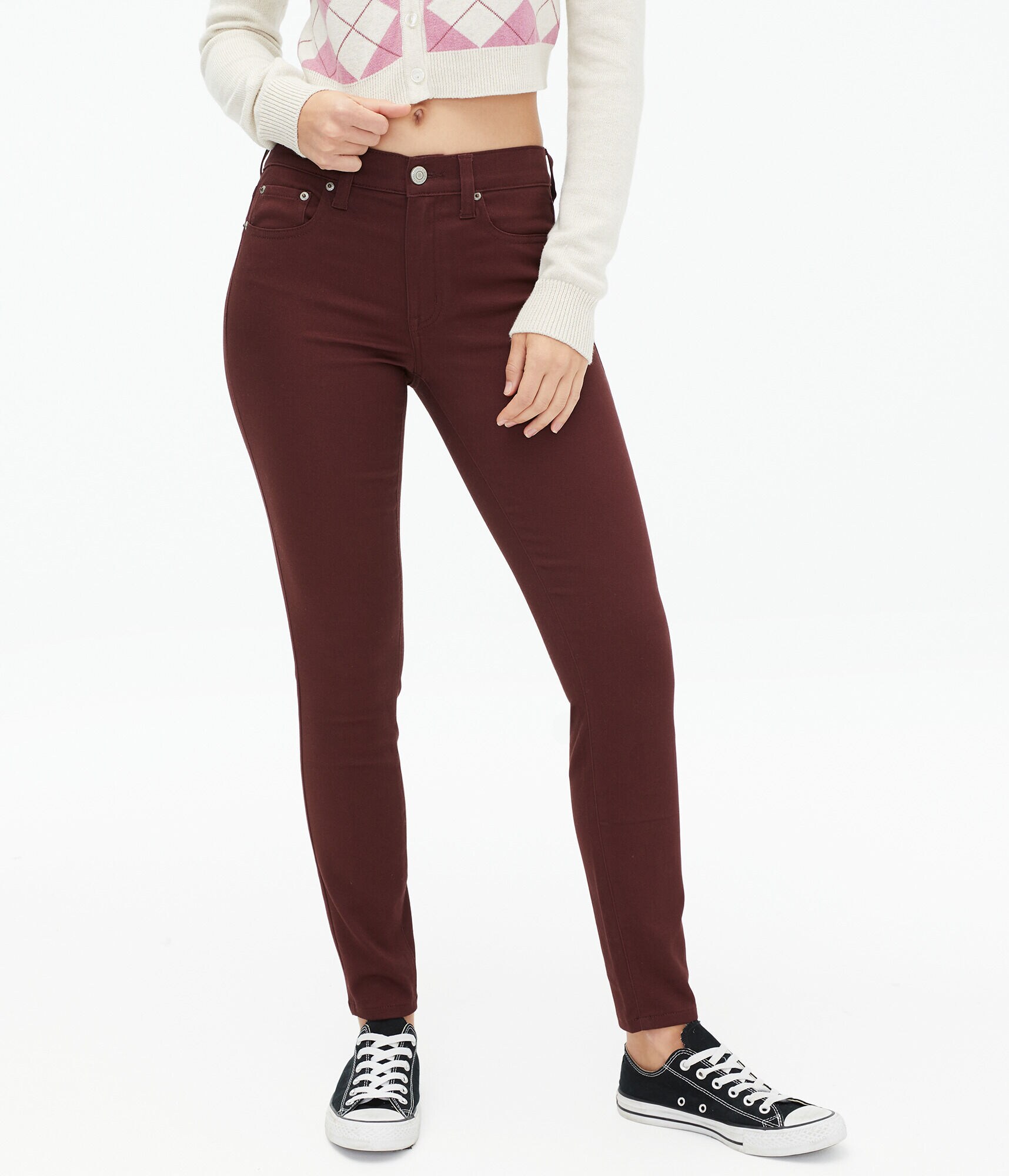 Seriously Stretchy High-Rise Sateen Jegging