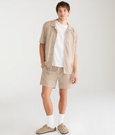 Jacquard Knit Shorts 6"