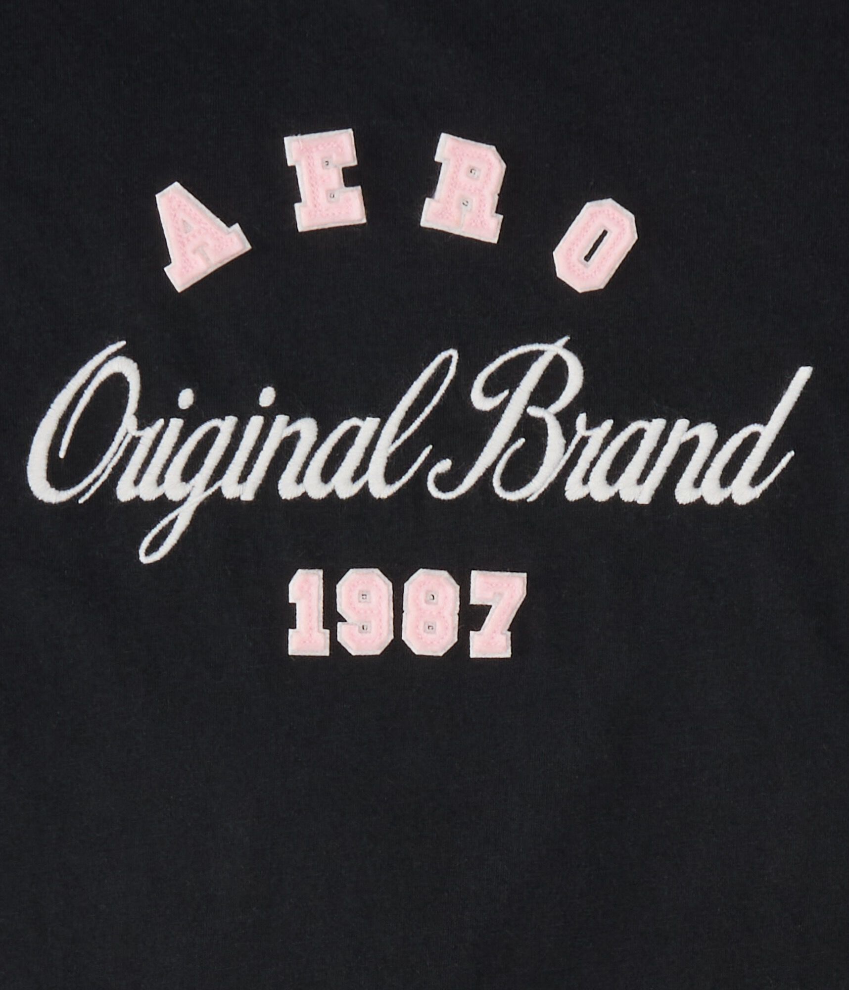 Aero Original Brand Appliqu&eacute; Graphic Tee