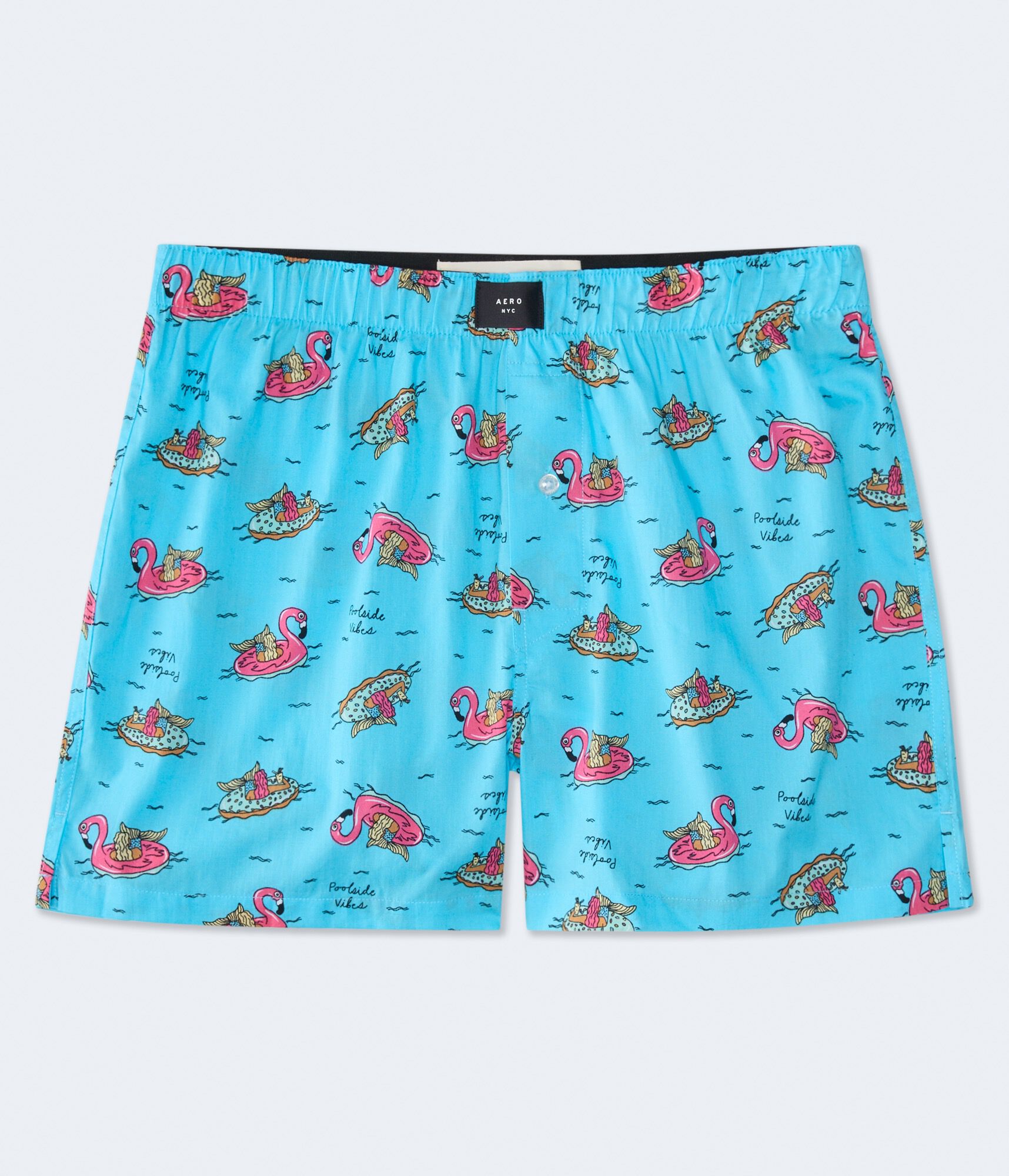 Poolside Vibes 4" Woven Boxers