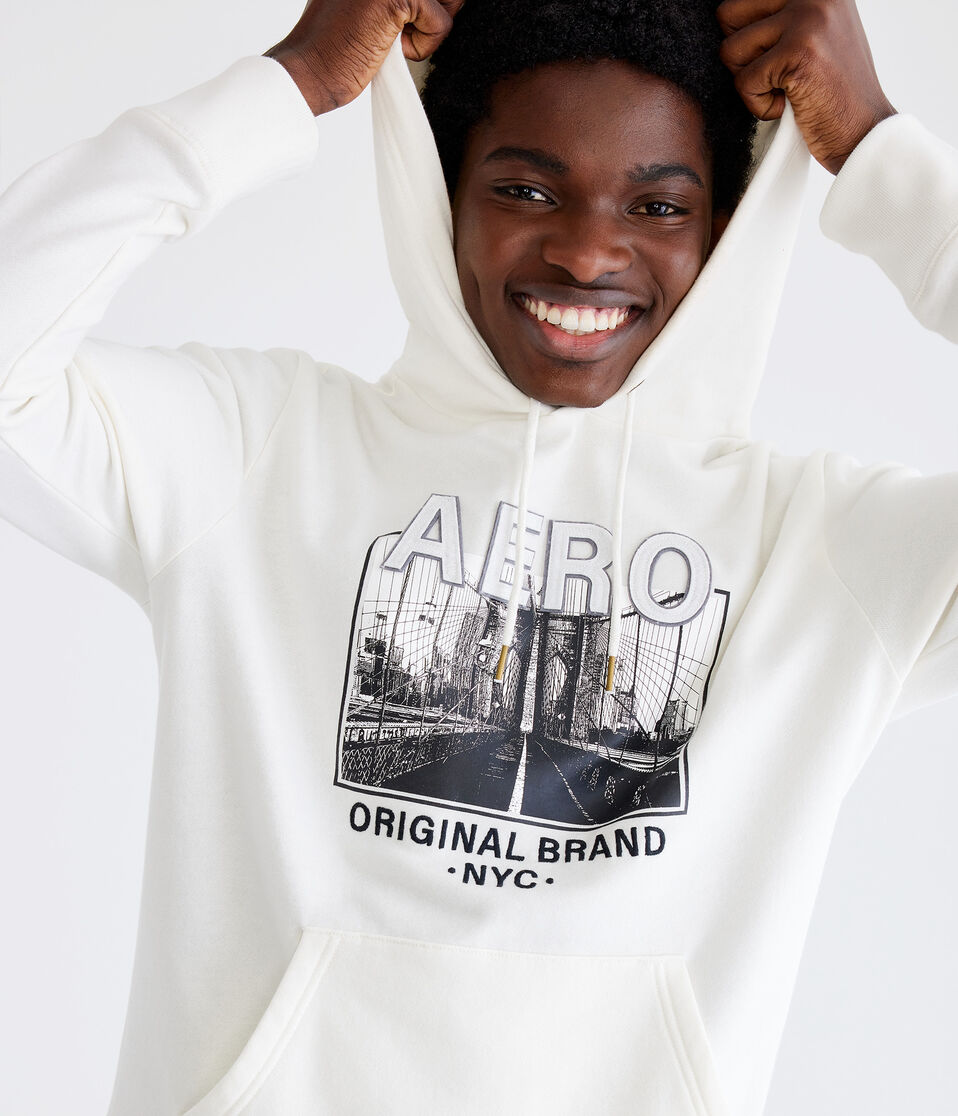Aero Bridge Image Pullover Hoodie