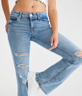 Flare Low-Rise Soft Flex Jean