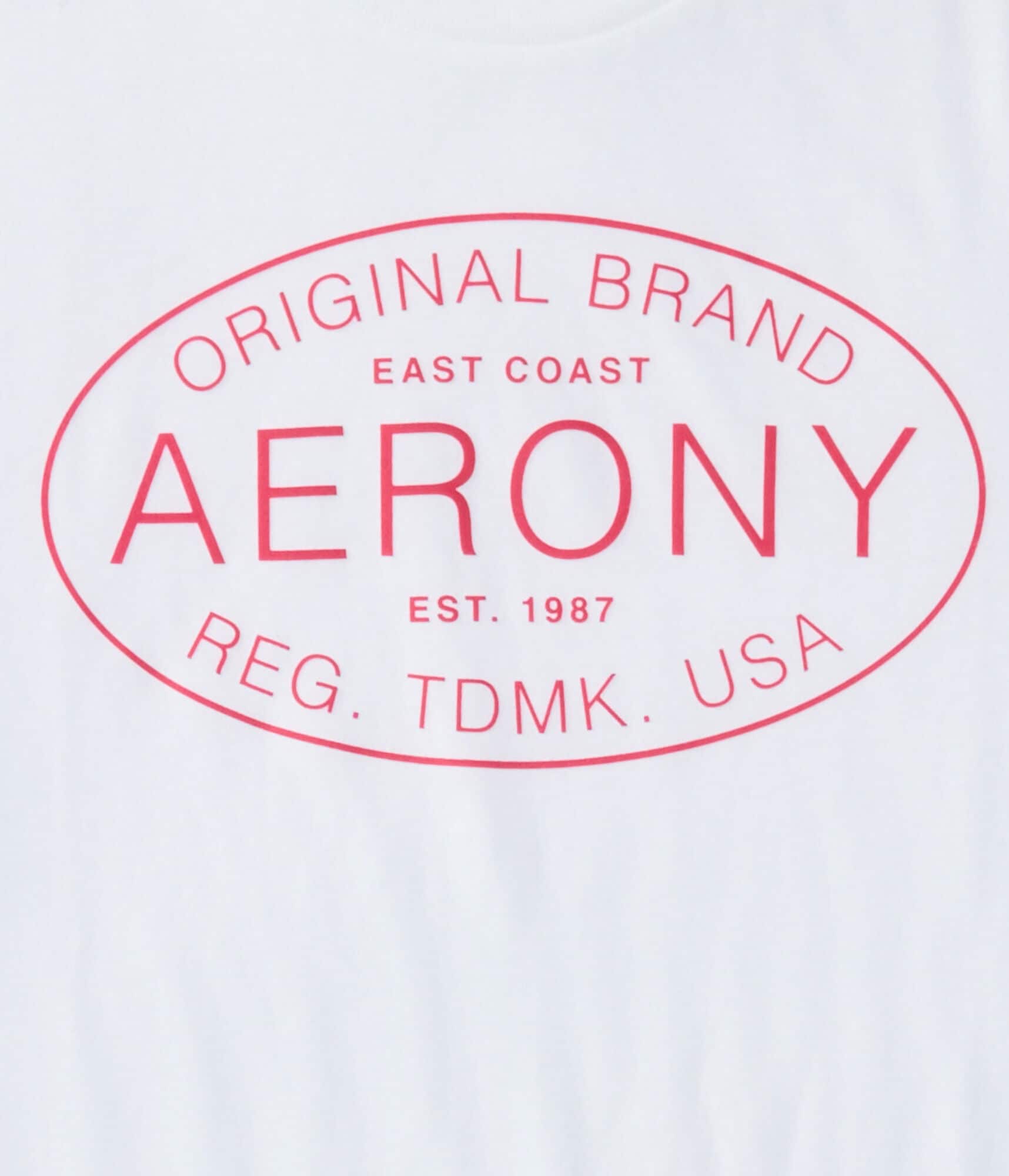 Aero NY Oval Logo Graphic Tee