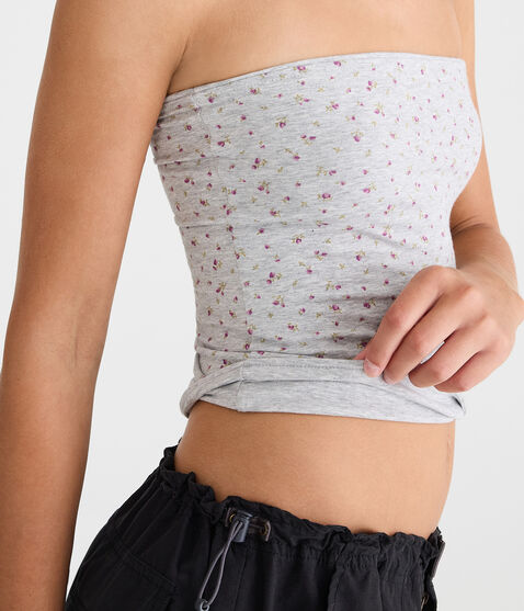 Floral Reversible Tube Top Floral Reversible Tube Top