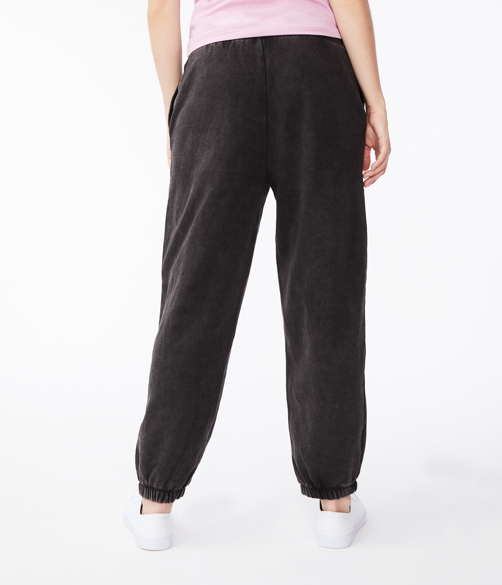 Baggy High-Rise Cinched Sweatpants