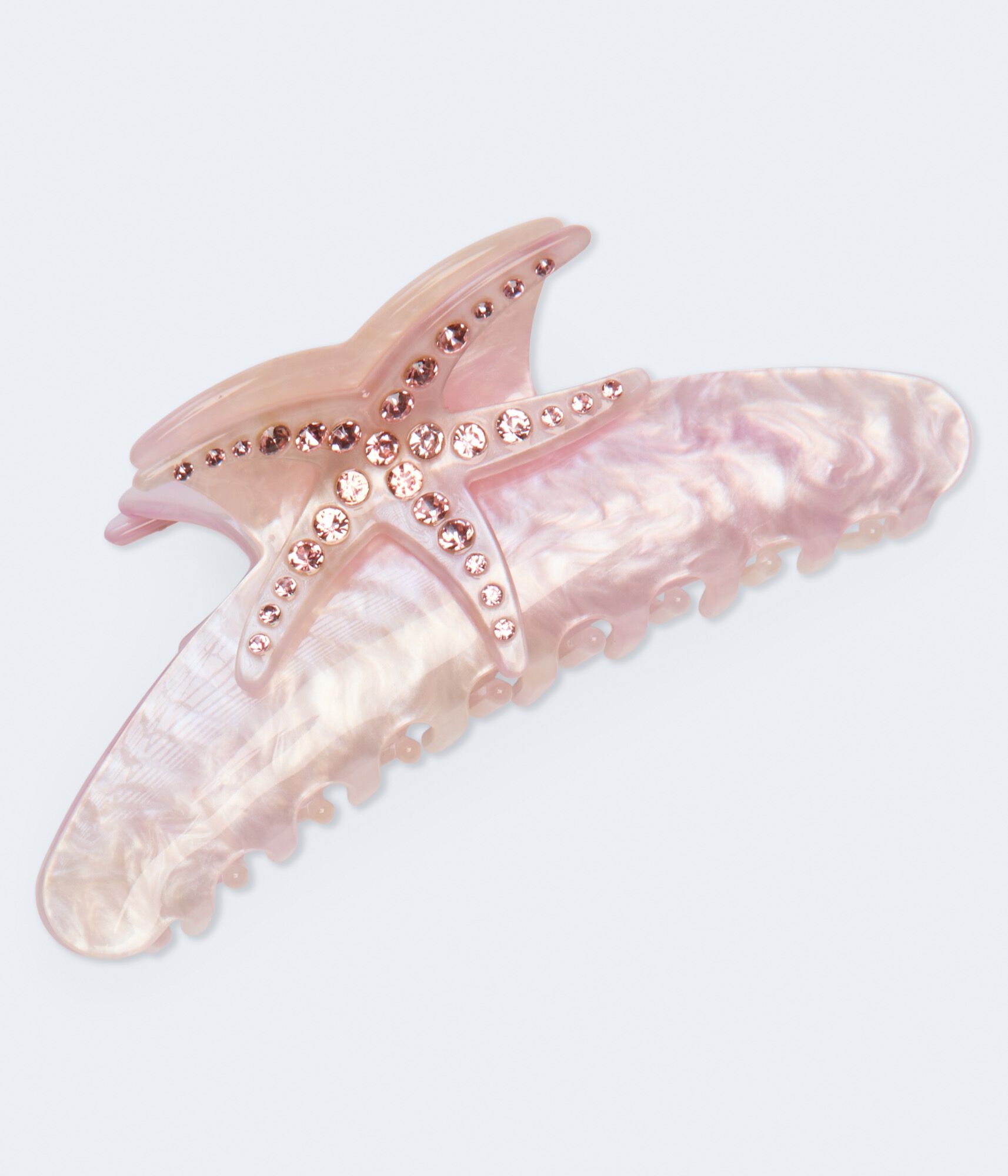 Rhinestone Starfish Claw Hair Clip